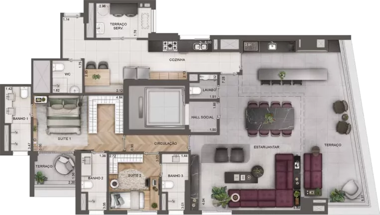 Imagem Apartamento em Chácara Santo Antônio (Zona Sul) - São Paulo SP