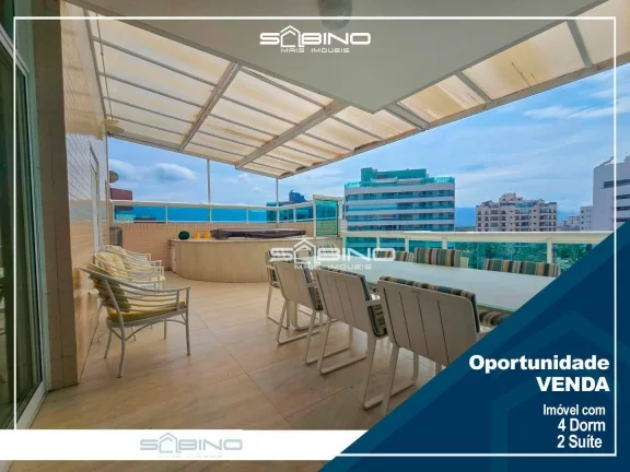 Imagem Cobertura Pé na Areia à venda com 4 Dormitórios 2 suítes 186m² - Riviera de São Lourenço - Bertioga SP
