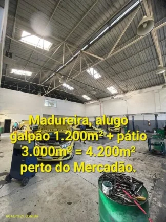 Imagem Galpão para Locação em RIO DE JANEIRO, MADUREIRA, 2 banheiros