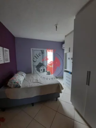 Imagem Sobrado em Condomínio , Troco por apto no ABC ,2 dorms c suite , quintal , 1 vaga ,bairro Cibratel II ,Itanhaem