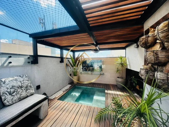 Imagem Cobertura Duplex 4 dormitórios ( 2 suítes), 230m2, Colinas.