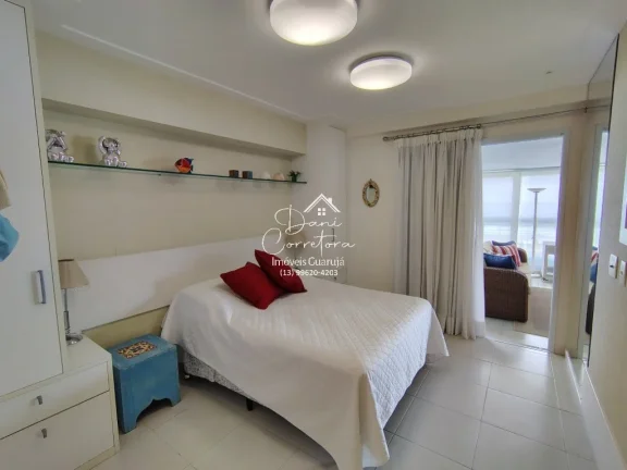 Imagem Imperdível! Lindo apartamento no Ocean Front estuda permuta, 4 suítes na Enseada, Guarujá-SP - 169m², 2 salas, 5 banheiros, 3 vagas.