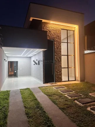 Imagem Casa para Venda em Aparecida de Goiânia, Cardoso, 3 dormitórios, 1 suíte, 2 banheiros, 2 vagas