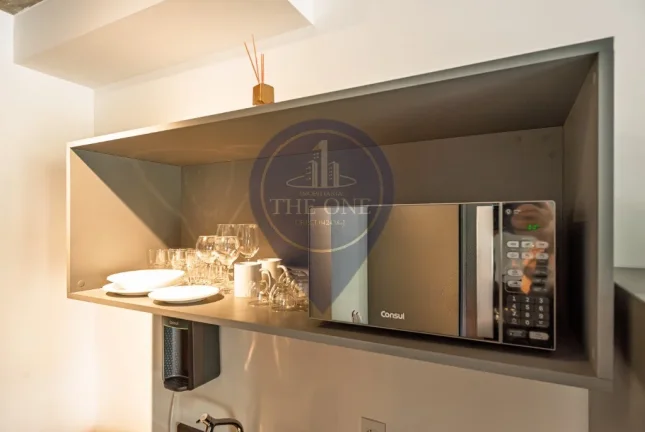Imagem Studio moderno à venda em Indianópolis, São Paulo-SP: 1 quarto, 1 suíte, 1 sala, 1 banheiro, 26m² de área.
