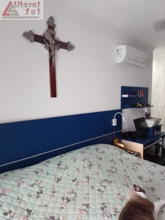 Imagem Imperdível apartamento de 2 quartos e 2 suítes no bairro Tupi em Praia Grande-SP, com 90,30m² e vaga de garagem!
