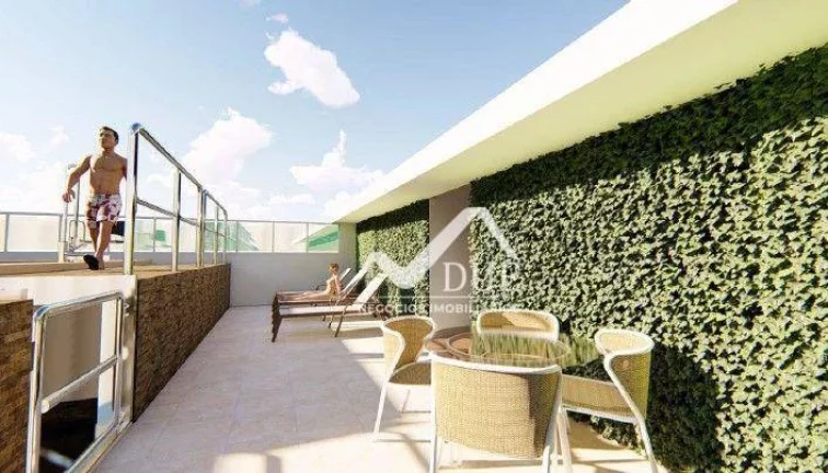 Imagem Apartamento com 2 quartos c/ lazer à venda, 64 m² por R$ 531.000 - Marapé - Santos/SP