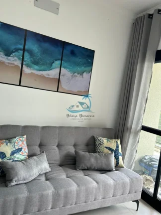 Imagem Apartamento novo e mobiliado com 2 dormitórios e 3 banheiros a venda à 200 metros da Orla do Itaguá em Ubatuba.