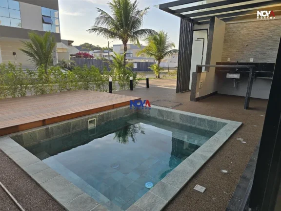 Imagem Apresentamos essa espetacular casa nova no exclusivo Condomínio Mar du Le, onde cada detalhe foi cu...