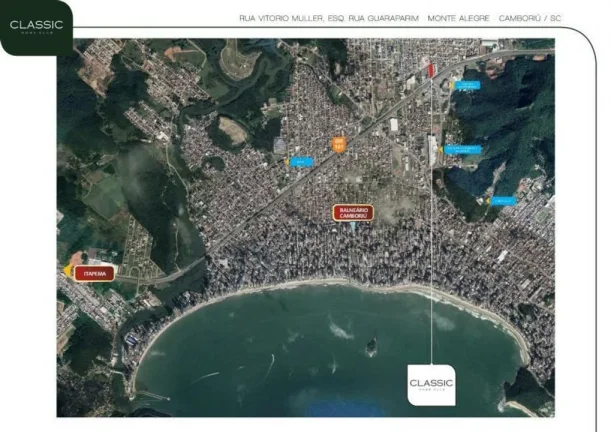 Imagem Apartamento Zona Central para Venda em Balneário Camboriú, Municípios, 2 dormitórios, 1 suíte, 2 banheiros, 1 vaga