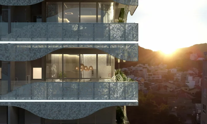 Imagem Apartamento com 3 dormitórios à venda sendo 3 suítes, 191.1 m² por - R$ 8.425.500,82 - Praia Brava - Itajaí/SC