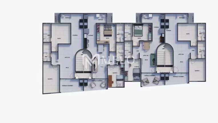 Imagem Oportunidade na VÁRZEA: 49,43m², 02qts, 01vaga...