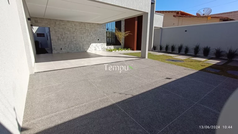 Imagem Casa Alto Padrão Jardim Luz, 3 suítes plenas, 4 vagas, Aparecida De Goiania