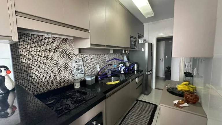 Imagem Apartamento com 3 dormitórios à venda, 101 m² por R$ 780.000 - Guilhermina - Praia Grande/SP