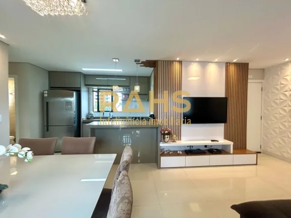 Ótimo apartamento finamente mobiliado localizado no Saguaçu próximo ao BONJA. Possui 91,96m² pri...