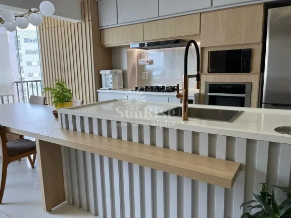 Imagem Apartamento Mobiliado à Venda com 3 quartos e 3 vagas - 110 m² - R$1.700.000 ,00 Alphaville Parc Athenee - Barueri/SP