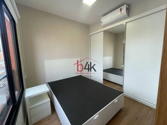 Imagem Apartamento mobiliado com 1 dormitório para alugar, 34 m² por R$ 3.942/mês - Chácara Santo Antônio (Zona Sul)
