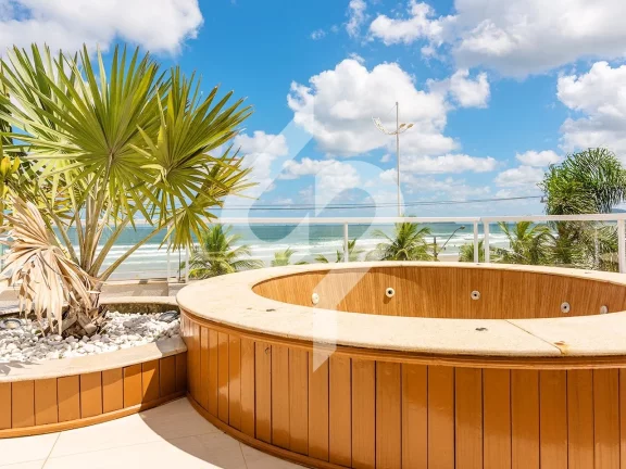 Imagem Maravilhosa mansão pé na areia e vista mar à venda no Guarujá