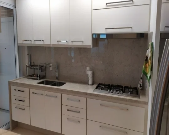 Imagem Lindo apartamento com vista total, sacada gourmet e lazer na Enseada