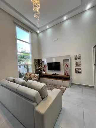 Imagem Casa térrea moderna com 3 dormitórios à venda, 105 m² por R$ 850.000 - Condomínio Jardins do Império - Indaiatuba/SP