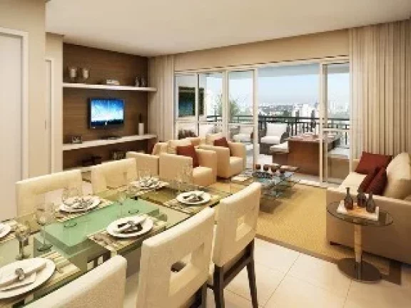 Imagem Apartamento de luxo na Vila Gilda: 3 quartos, 3 suítes, 4 banheiros e 2 vagas de garagem no Condomínio Royale Tresor
