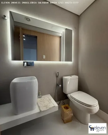 Imagem Apartamento para Venda em Salvador, Patamares, 3 dormitórios, 3 suítes, 5 banheiros, 3 vagas