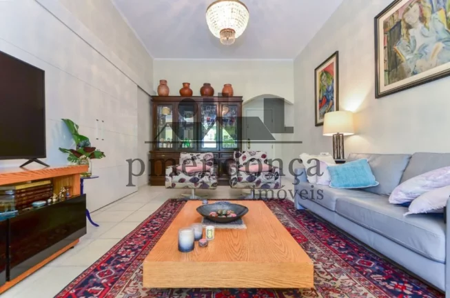 Imagem Apartamento em Higienópolis prédio badalado com 106m², 3 quartos e 1 vaga.