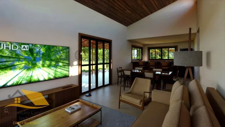 Imagem (LANÇAMENTO) Casa de Campo com 150 mts², Piscina, Sauna e Área Gourmet