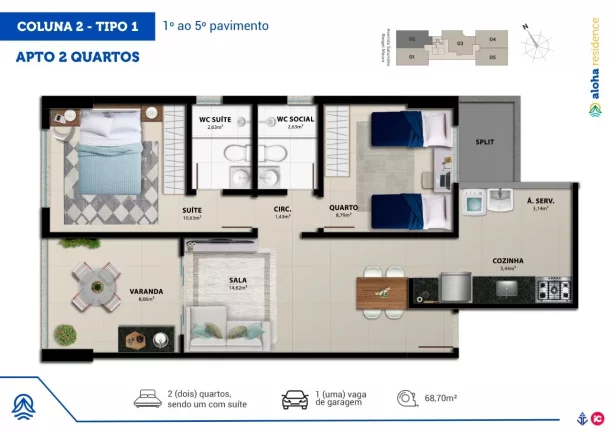 Imagem APARTAMENTO RESIDENCIAL em VILA VELHA - ES, PRAIA DE ITAPARICA
