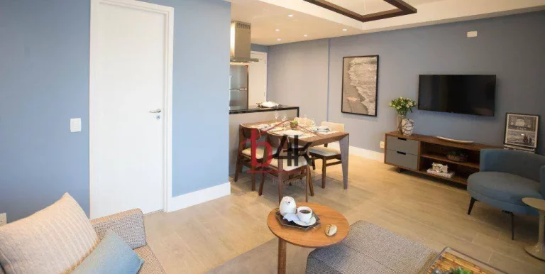 Imagem Apartamento mobiliado para alugar no Habitarte Brooklin 2, Rua Nova York nº 245.