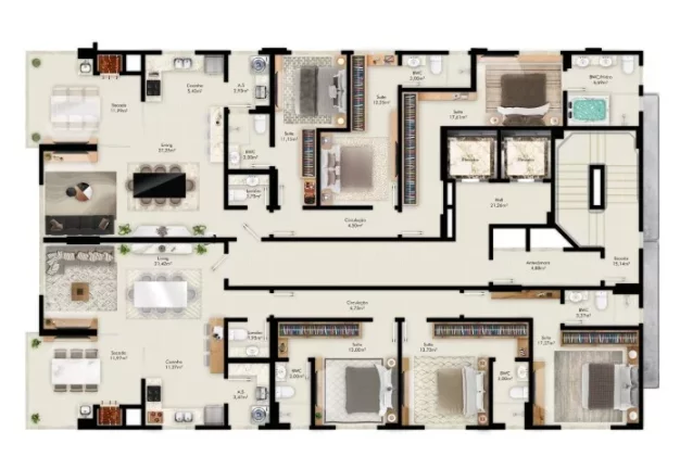 Imagem Selent Sunrise Residence - Apartamento à venda no bairro Perequê - Porto Belo/SC