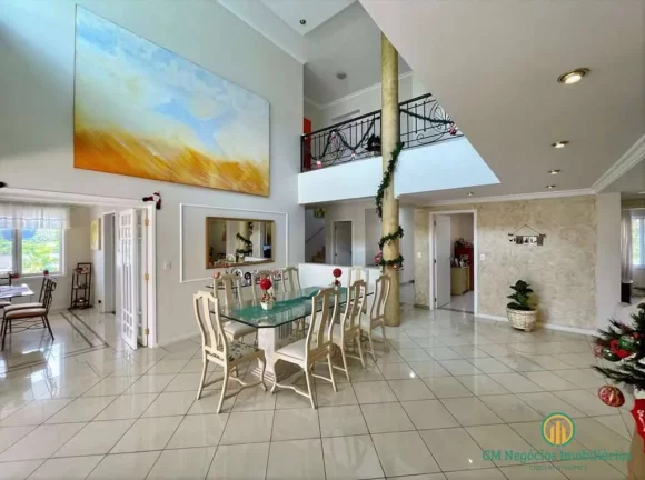 Imagem Cond São Paulo II - Casa linda, 4 suítes, piscina, gourmet, condo completo!