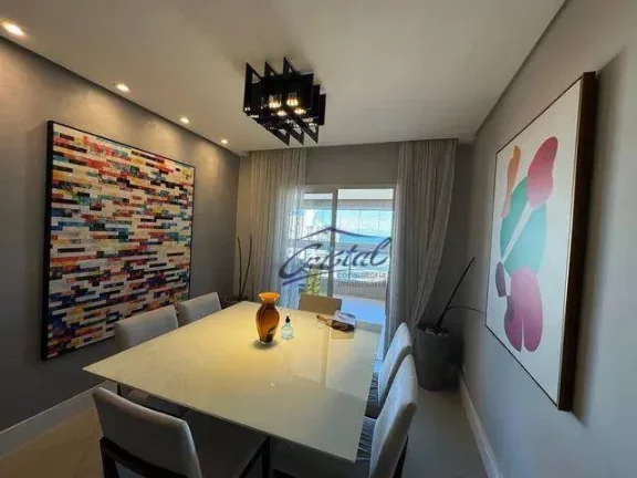 Imagem Apartamento com 3 dormitórios à venda, 135 m² por R$ 960.000,00 - Aviação - Praia Grande/SP