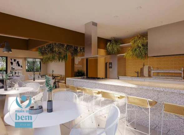 Imagem Apartamento com 2 quartos à venda, 47 m² por R$ 453.044,46 - Hauer - Curitiba/PR