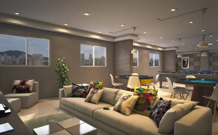 Imagem APARTAMENTO COM 57.41 m² - FORTE - PRAIA GRANDE SP