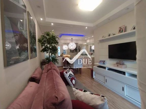 Imagem Porteira fechada apartamento com 3 quartos e lazer completo à venda, 98 m² por R$ 830.000 - Jardim Las Palmas - Guarujá/SP