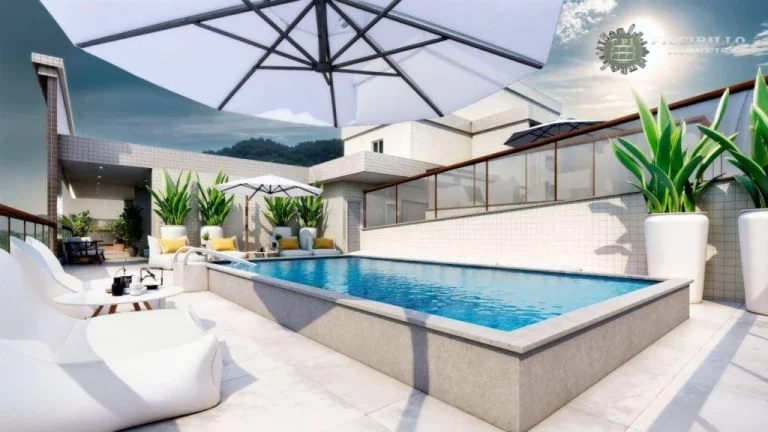 Imagem Apartamento com 3 dormitórios à venda, 134 m² por R$ 1.372.512,00 - Canto do Forte - Praia Grande/SP