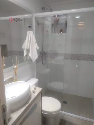 Imagem APARTAMENTO COM 3 DORMITÓRIOS A VENDA NA VILA SANTA CLARA. REFORMADO, COM VARANDA, VAGA DE GARAGEM E LAZER COMPLETO.