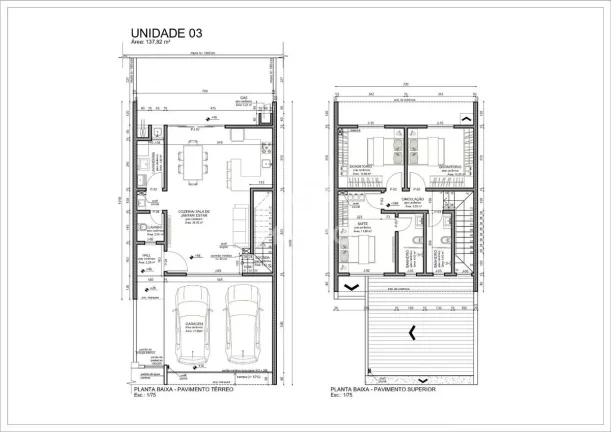 Imagem Geminado | Amizade | 3 quartos (1 suíte) | 138m²