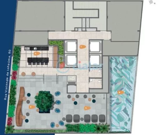 Imagem Garden à venda 1 Quarto 1 Vaga 51.73M Centro Rio de Janeiro - RJ | Residencial Skylux Imagem Garden à venda 1 Quarto 1 Vaga 51.73M Centro Rio de Janeiro - RJ | Residencial Skylux