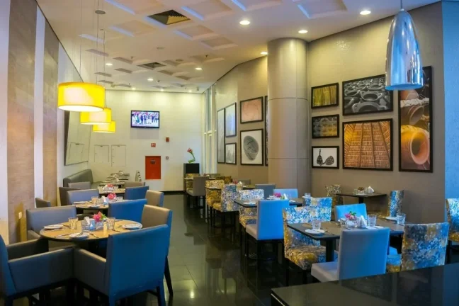 Imagem Flat disponível para locação no Mercure Guarulhos, com 32m², 1 dormitório e 1 vaga