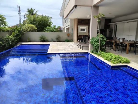 Imagem Imperdível oportunidade: Casa de luxo em condomínio na Enseada, Guarujá-SP! 6 quartos, 6 suítes, 3 salas, 7 banheiros, 4 vagas de garagem, 300m².