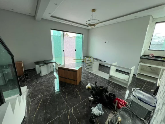 Imagem Sobrado novo a venda Cozinha planejada Suíte master com closet Peruíbe