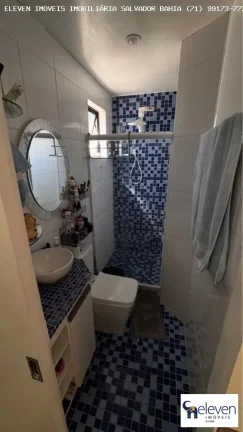 Imagem EXCLUSIVA COBERTURA COM ENERGIA SOLAR NA PITUBA 4/4 UMA SUITE , INFRA , PISCINA INTERNA  E TRÊS VAGAS 