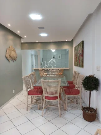 Imagem Oportunidade Única! Apartamento à venda em Guarujá-SP, Pitangueiras. 3 quartos, 1 suíte, 2 salas, 3 banheiros, 2 vagas e 100m².