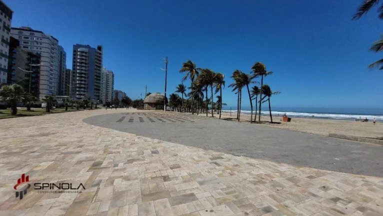 Imagem Apartamento com 1 dormitório à venda, 44 m² por R$ 275.000 - Tupi - Praia GrandeSP