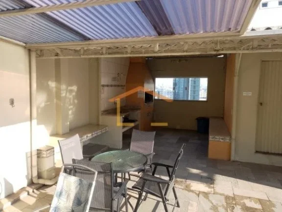 Imagem Apartamento 1 dormitório, sala integrada com cozinha planejada, banheiro, 1 vaga de garagem. 36m²....