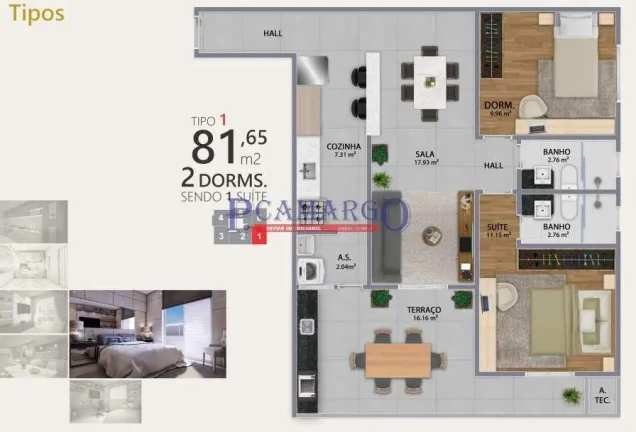 Imagem Apartamento Padrão
