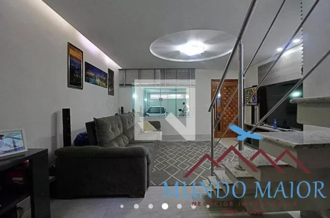 Imagem Sobrado porteira fechada ,3 dorm - 220 m - Parque São Vicente - Mauá/sp