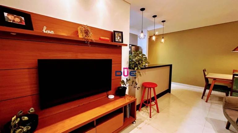 Imagem Apartamento com 3 dormitórios à venda, 82 m² por R$ 750.000 - Estuário - Santos/SP