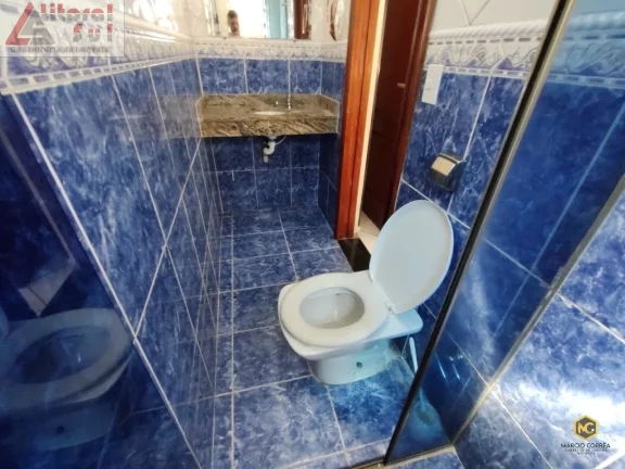 Imagem Imperdível Casa para Locação na Aviação, Praia Grande-SP: 3 Quartos, 3 Suítes, 1 Sala, 5 Banheiros e 5 Vagas de Garagem!